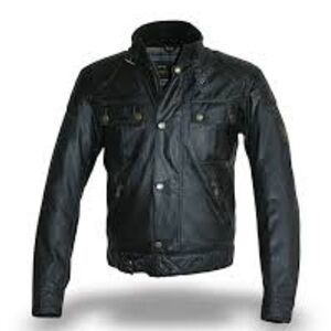 Vintage Belstaff S. Icon Blouson 1964 Classic Short Racer Moto Jacket Black 44